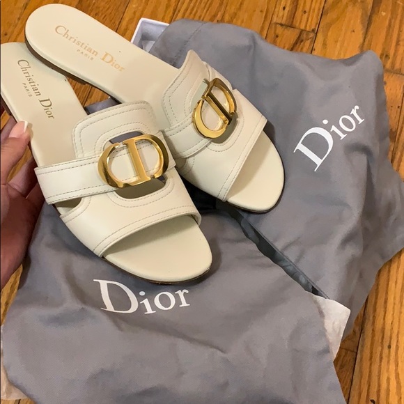 Christian Dior Calfskin Sandals - Picture 1 of 8